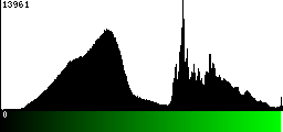 Green Histogram