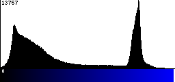 Blue Histogram