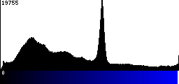 Blue Histogram