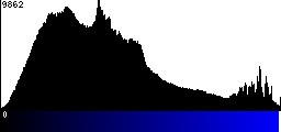 Blue Histogram