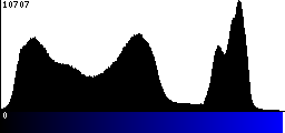 Blue Histogram