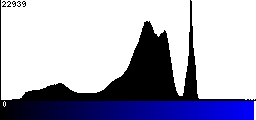 Blue Histogram