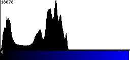 Blue Histogram