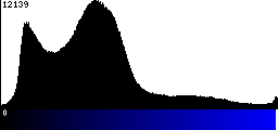 Blue Histogram