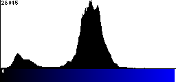 Blue Histogram