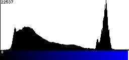 Blue Histogram