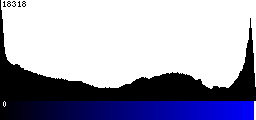 Blue Histogram