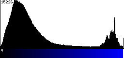 Blue Histogram