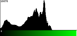 Green Histogram