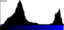 Blue Histogram