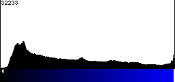 Blue Histogram