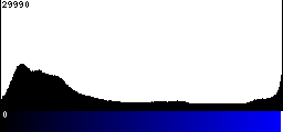 Blue Histogram