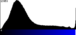 Blue Histogram