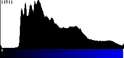 Blue Histogram