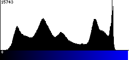 Blue Histogram