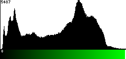 Green Histogram