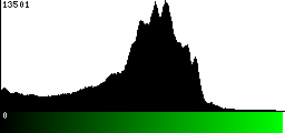 Green Histogram