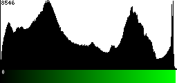 Green Histogram