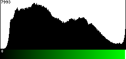 Green Histogram