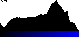 Blue Histogram