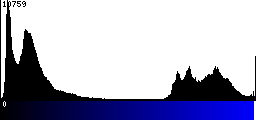 Blue Histogram