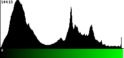 Green Histogram