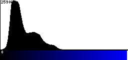 Blue Histogram