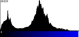 Blue Histogram