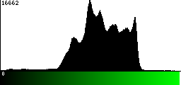 Green Histogram