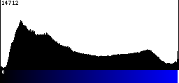 Blue Histogram