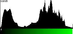 Green Histogram