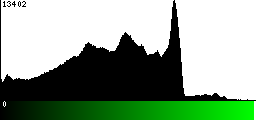 Green Histogram