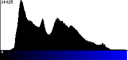 Blue Histogram