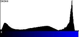 Blue Histogram