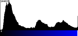 Blue Histogram