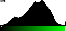 Green Histogram