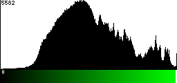 Green Histogram