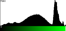 Green Histogram