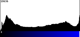 Blue Histogram