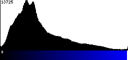 Blue Histogram