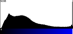 Blue Histogram