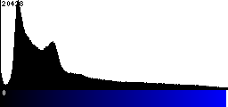 Blue Histogram