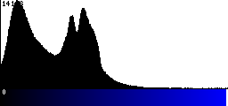 Blue Histogram