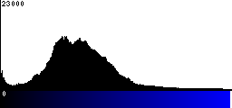 Blue Histogram