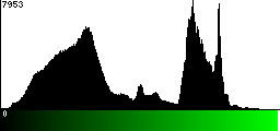 Green Histogram