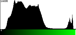 Green Histogram