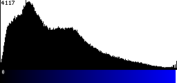 Blue Histogram