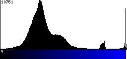 Blue Histogram