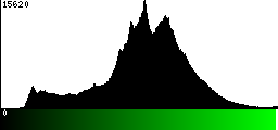 Green Histogram