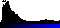 Blue Histogram